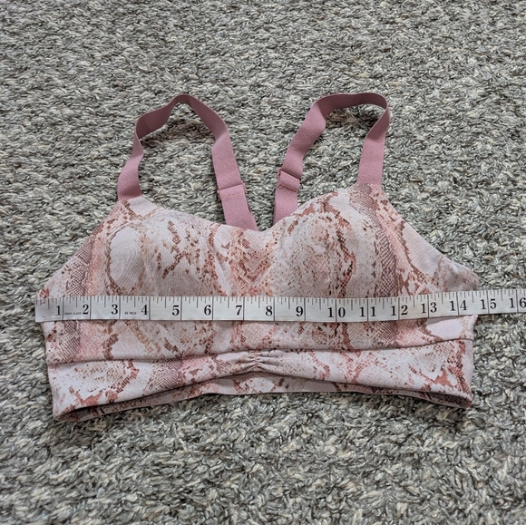 Victoria's Secret On Point Pink Snakeskin Print Lightly Padded Bra M - Picture 9 of 9